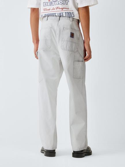 Carhartt WIP Cotton Mercer Single Knee Trousers, Graphite/Wax - view 2, Graphite/Wax