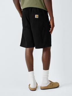Carhartt WIP Flint Shorts, Black - view 2, Black