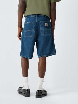 Carhartt WIP Simple Cotton Shorts, Stone Washed Blue - view 2, Stone Washed Blue