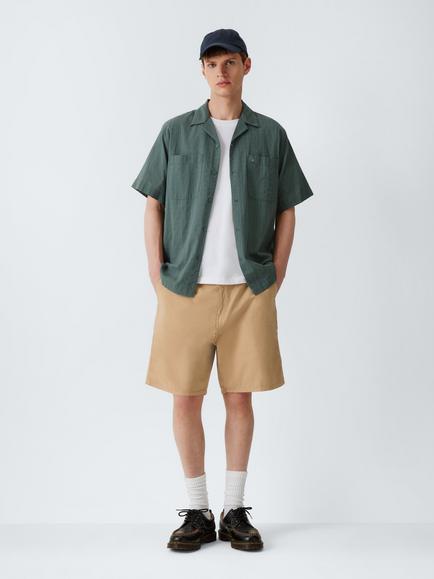 Carhartt WIP Walter Single Knee Shorts, Dusty Brown - view 2, Dusty Brown