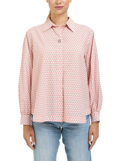 Smith & Soul Geometric Long Sleeve Shirt, Bubblegum Print, Bubblegum Print