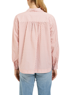 Smith & Soul Geometric Long Sleeve Shirt, Bubblegum Print - view 2, Bubblegum Print