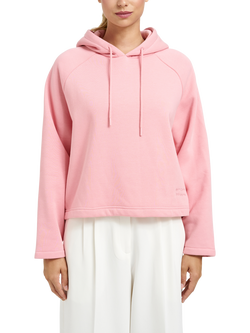 Smith & Soul Embroidered Boxy Hoodie, Bubblegum, Bubblegum