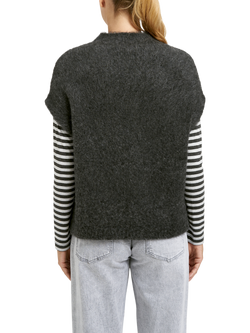 Smith & Soul Knit Vest Top - view 2, Anthracite