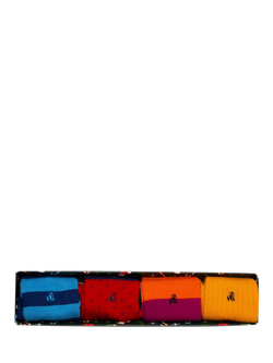 Swole Panda Christmas Box Bamboo Blend Socks, Pack of 4, Multi