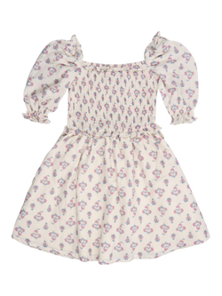 The New Society Kids' Clavel Dress, Block Print Mix - view 2, Block Print Mix