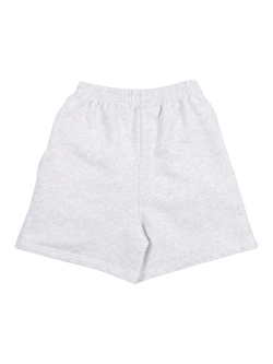 The New Society Kids' Logo Shorts, Light Grey Melange - view 2, Light Grey Melange