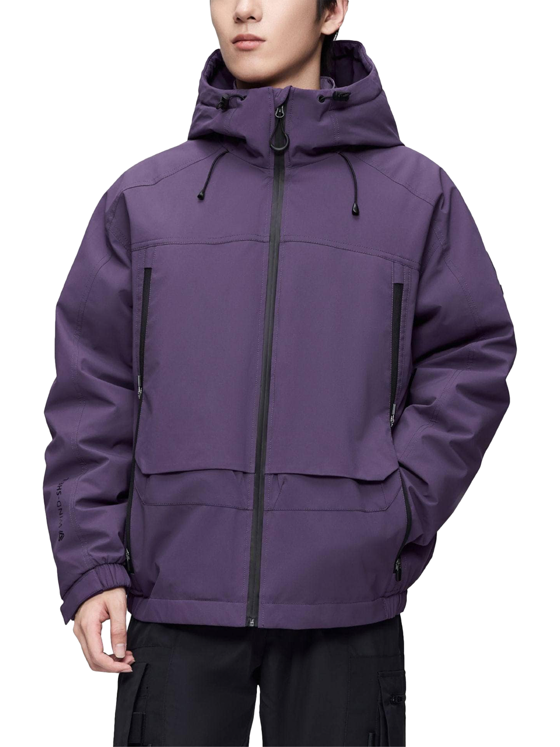Product image 1 of 5, which shows Bosideng  680+ Duck Down Jacket, Blackcurrant Violet, XXS