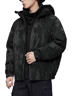 Bosideng  680+ Duck Down Jacket - view 2, Subtle Black Print