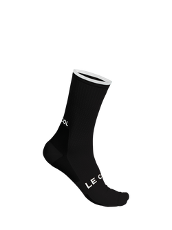 Le Col Cycling Socks, Black/White, Black/White