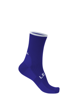 Le Col Cycling Socks, Electric Blue/White, Electric Blue/White