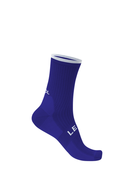 Le Col Cycling Socks, Electric Blue/White, Electric Blue/White