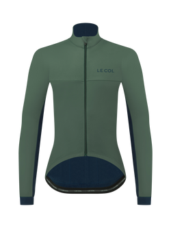 Le Col Sport Jacket, Forest Green/Navy - view 2, Forest Green/Navy