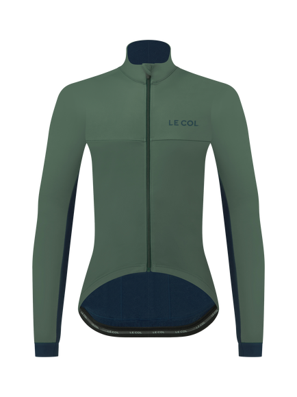 Le Col Sport Jacket, Forest Green/Navy - view 2, Forest Green/Navy