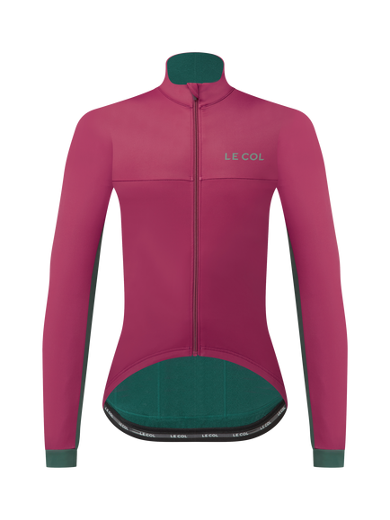 Le Col Sport Jacket, Grape/Forest Green - view 2, Grape/Forest Green