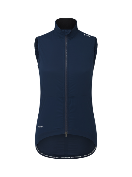 Le Col Women's Pro Insulated Gilet - view 2, Navy