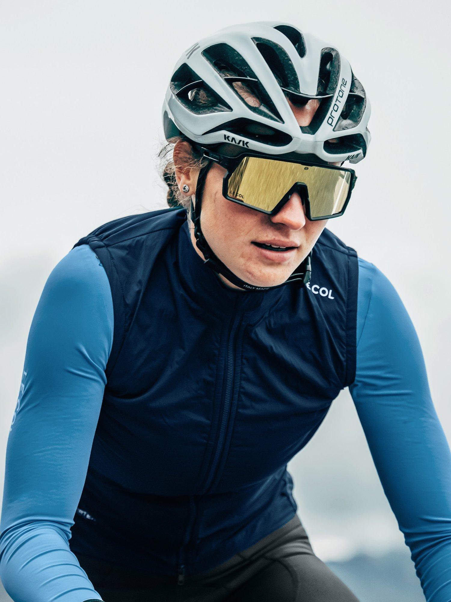 Product image 4 of 4, which shows Le Col Women's Pro Insulated Gilet, Navy, XS