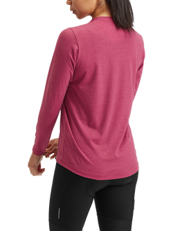 Le Col Women's ARC Merino Long Sleeve T-Shirt, Grape - view 2, Grape