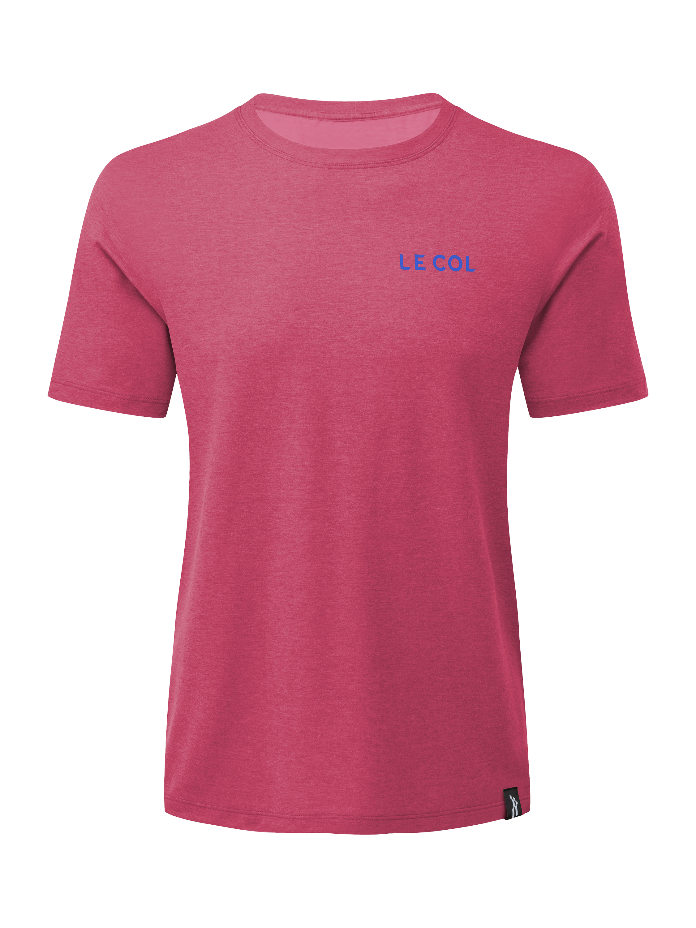Product image 4 of 4, which shows Le Col Women's ARC Merino T-Shirt, Grape, XS
