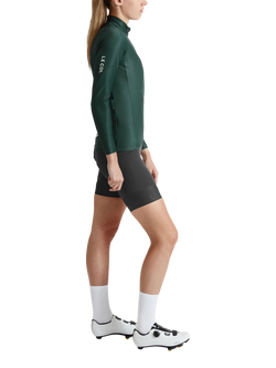 Le Col Women's Pro Aqua Zero Cycling Jersey, Forest Green - view 2, Forest Green