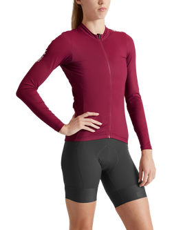 Le Col Pro Women's Long Sleeve Cycling Jersey, Grape, Grape
