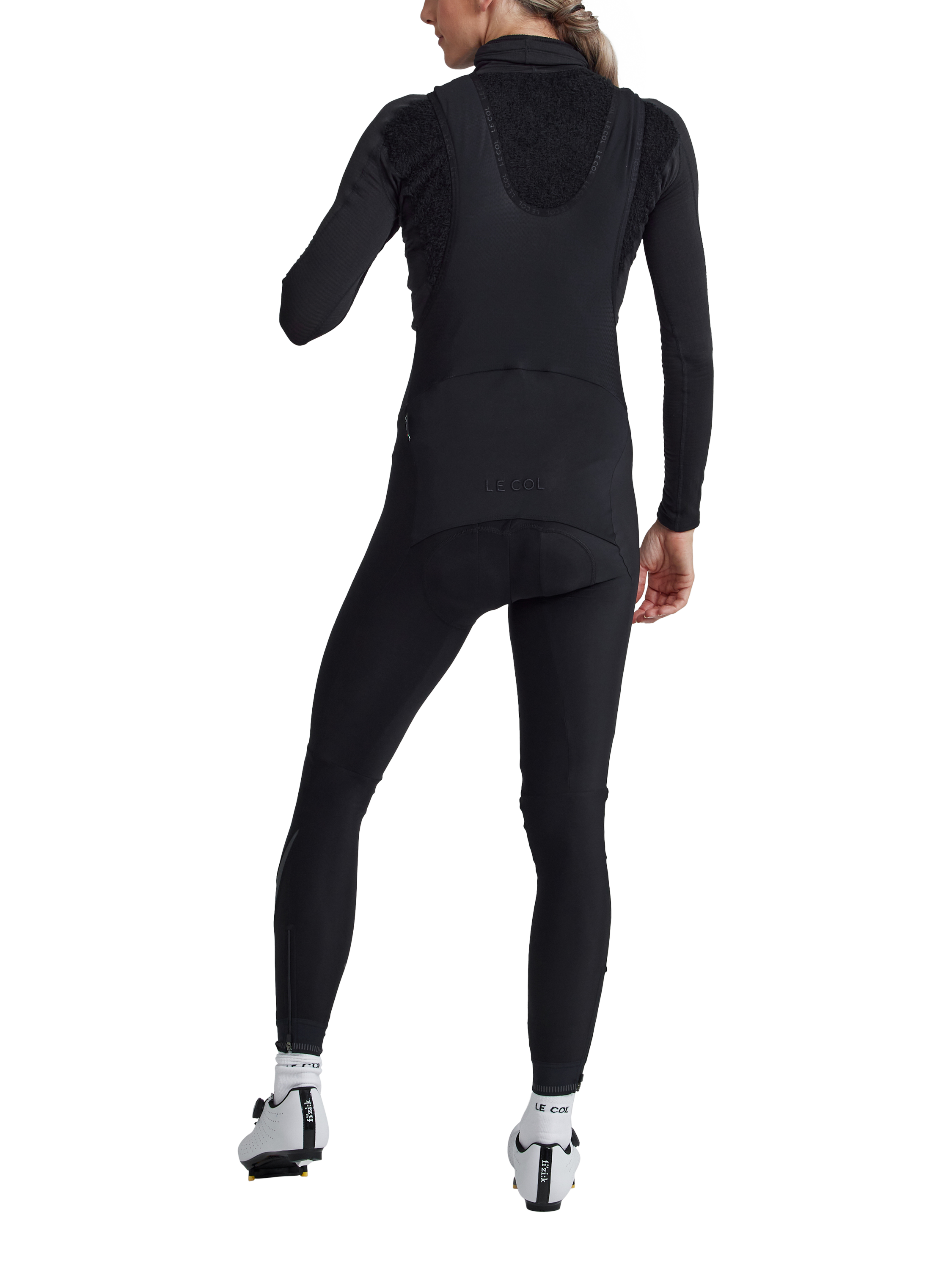 Product image 2 of 4, which shows Le Col Women's Deep Winter Base Layer, Black, 6|8
