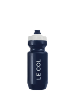 Le Col Pro Water Bottle, Navy/White