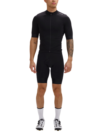 Le Col Cycling Socks, White/Black - view 2, White/Black