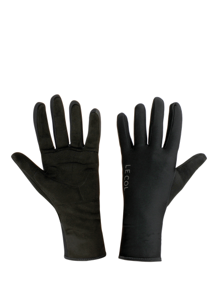 Le Col Pro Lightweight Cycling Gloves, Black, Black