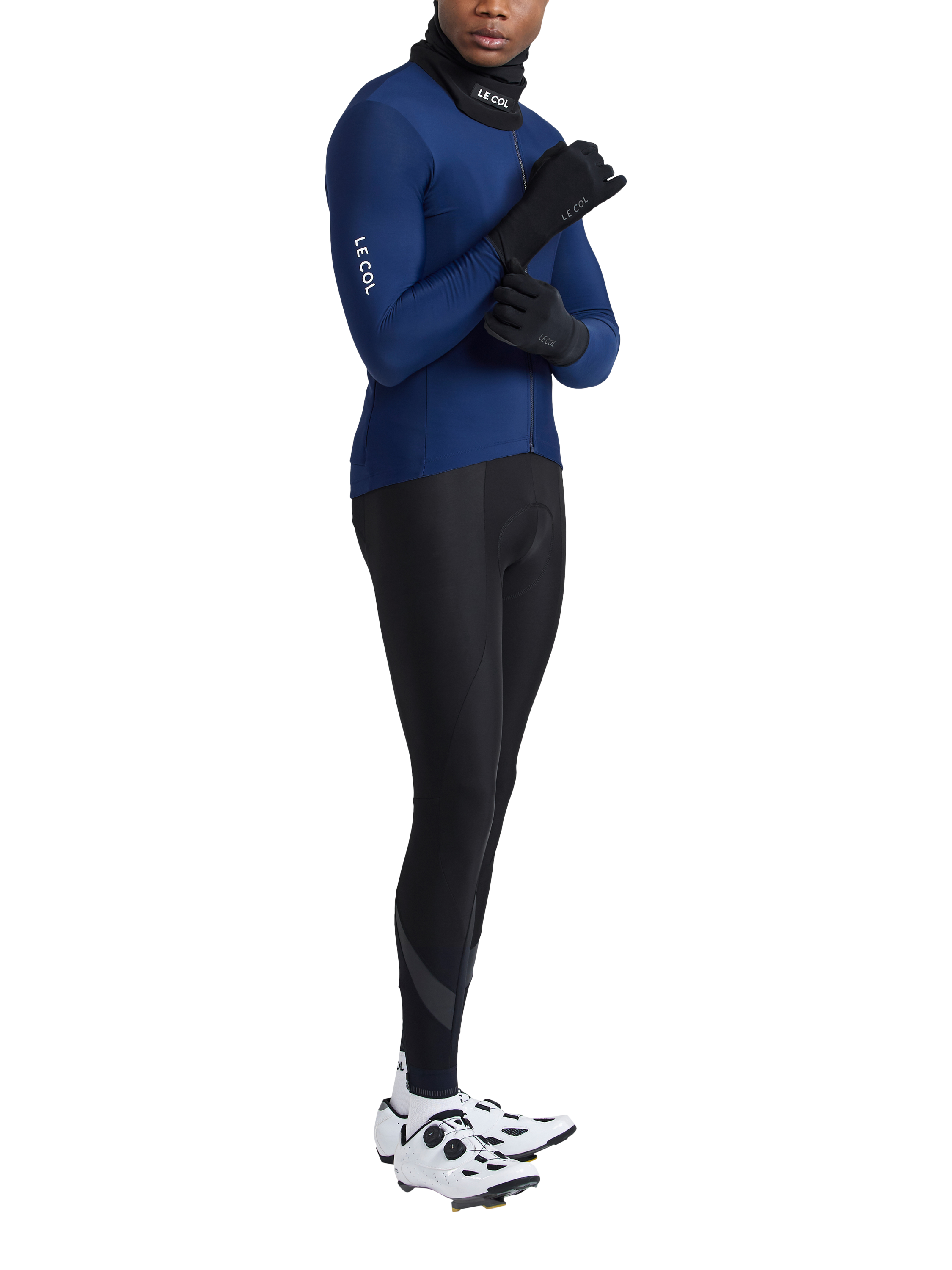 Product image 2 of 4, which shows Le Col Pro Lightweight Cycling Gloves, Black, S