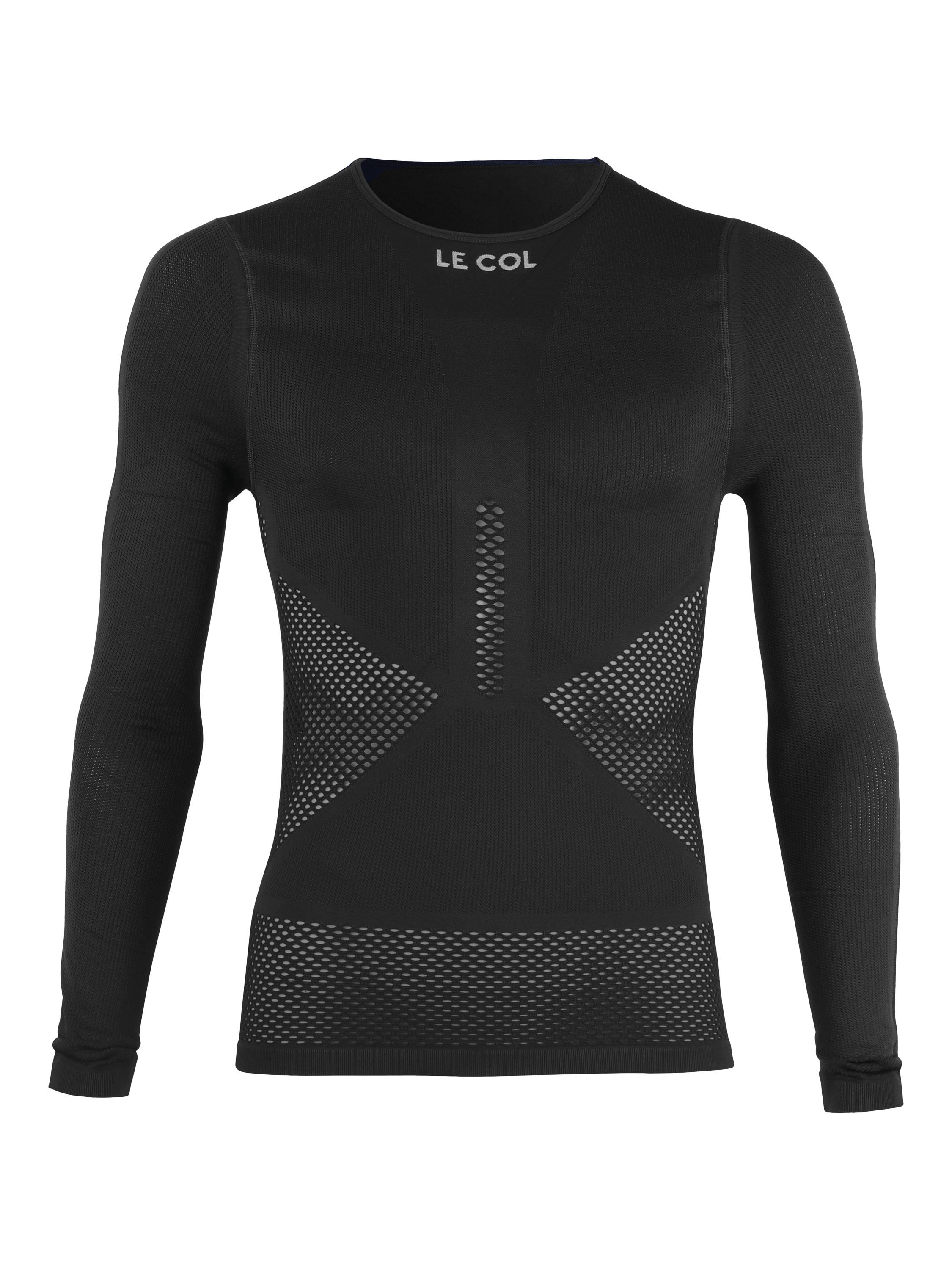Le Col Unisex Pro Mesh Long Sleeve Base Layer, Black
