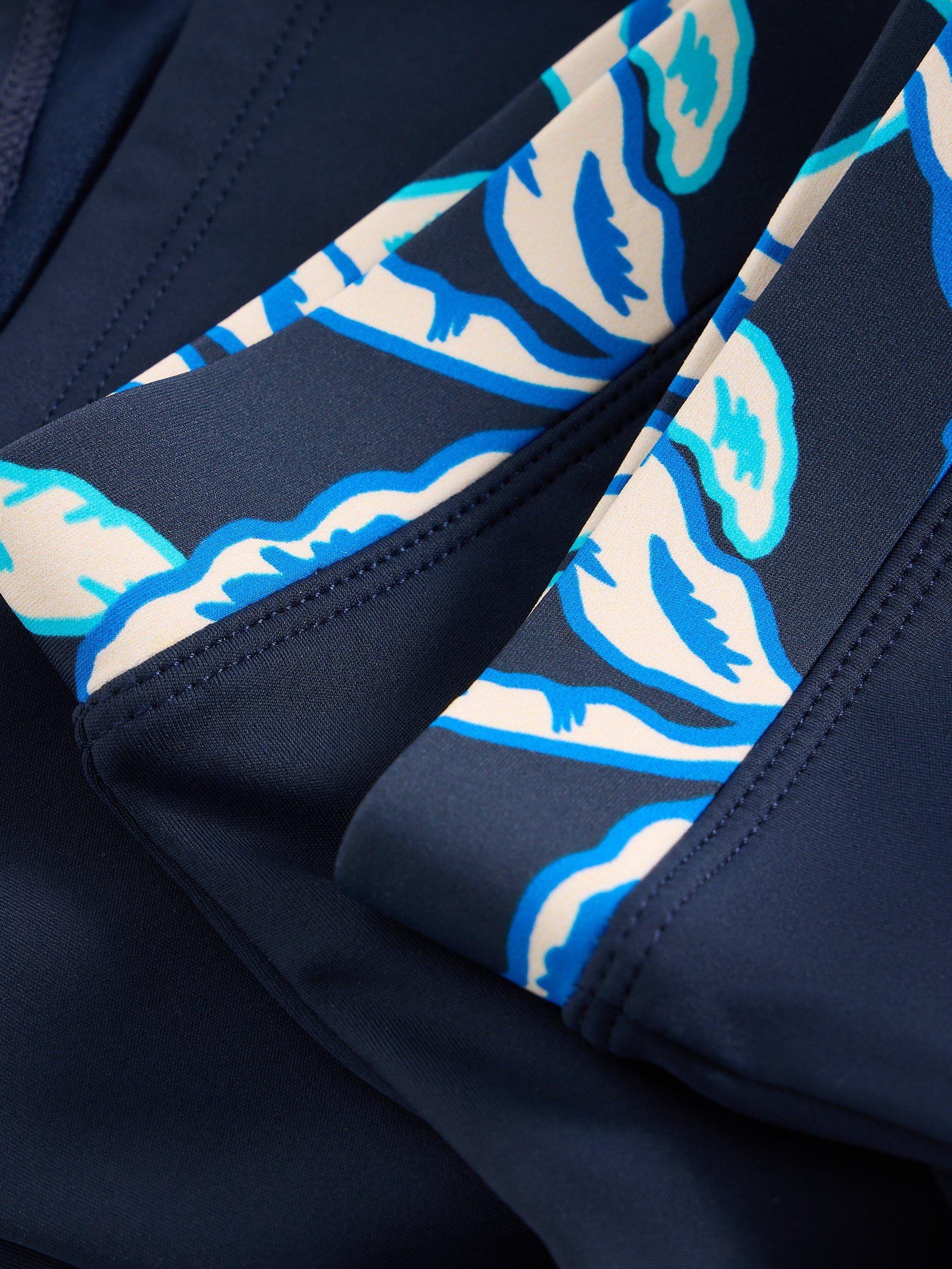 Product image 6 of 6, which shows White Stuff Bay Swim Shorts, Midnight/Multi, 6