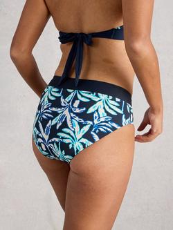 White Stuff Valley Bikini Bottoms, Navy/Multi - view 2, Navy/Multi