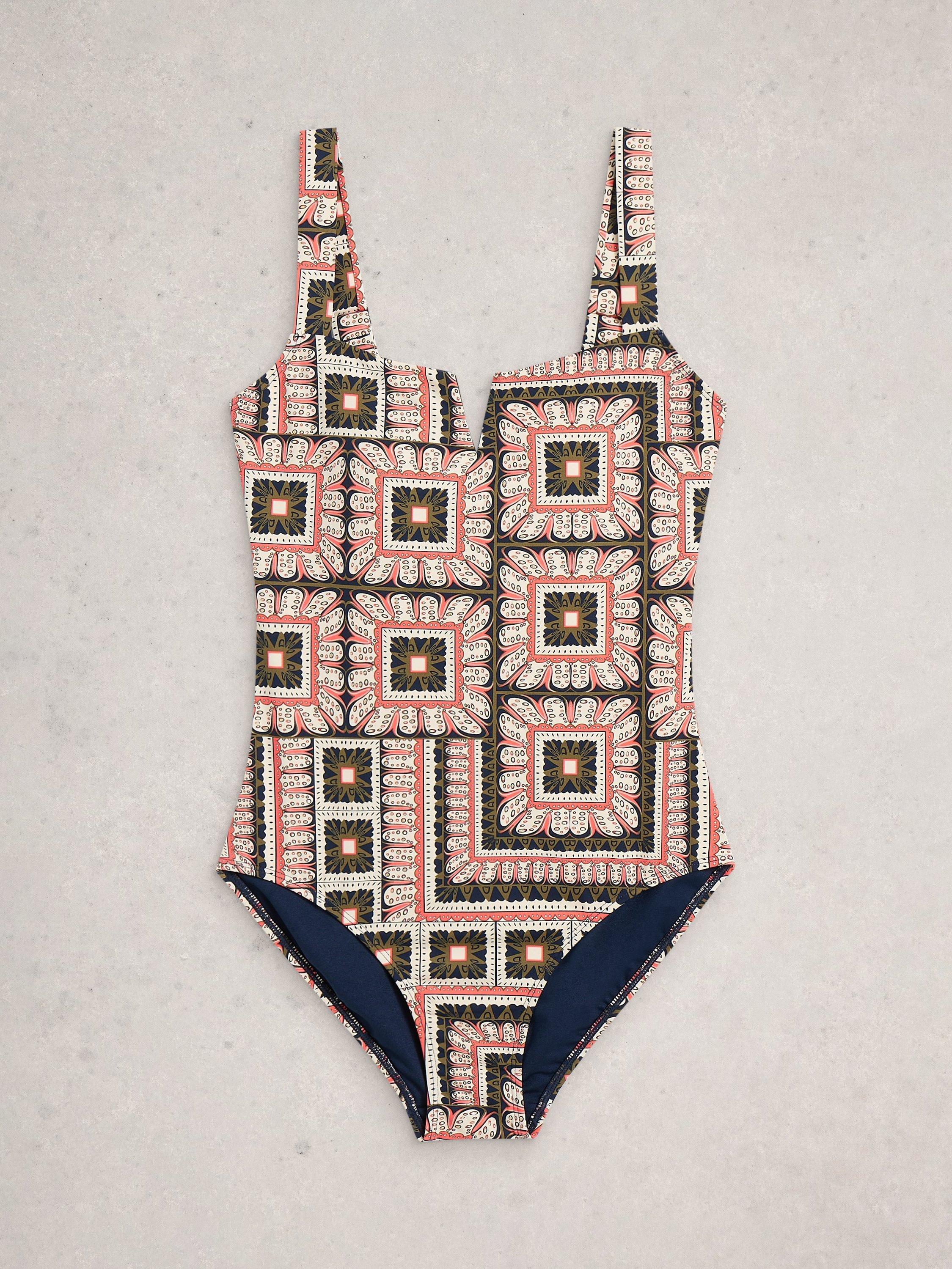 Product image 5 of 6, which shows White Stuff Gabrielle Swimsuit, Multi, 6