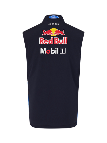 Castore Oracle Red Bull Racing 2026 Teamline Gilet, Night Sky / Surf - view 2, Night Sky / Surf