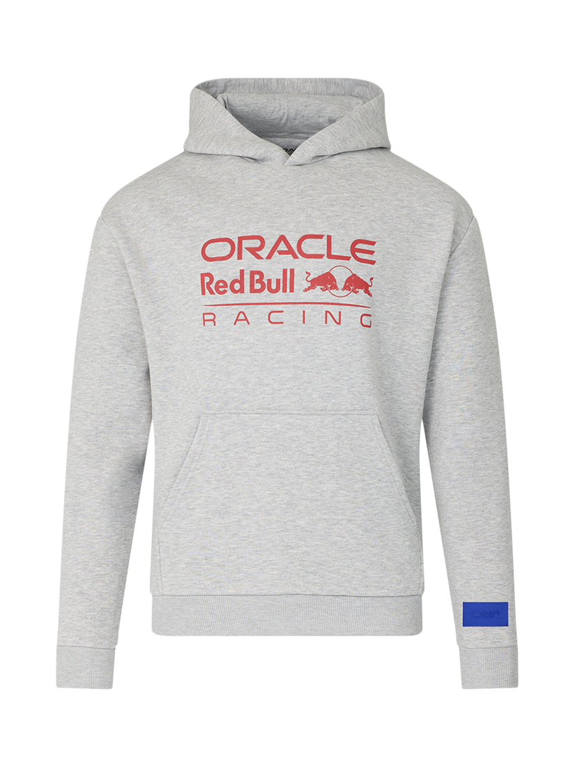 Castore Oracle Red Bull Racing Hoodie, Grey Marl