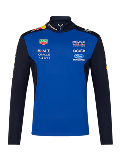 Castore Oracle Red Bull Racing 2026 Quarter Zip Midlayer, Night Sky / Surf, Night Sky / Surf