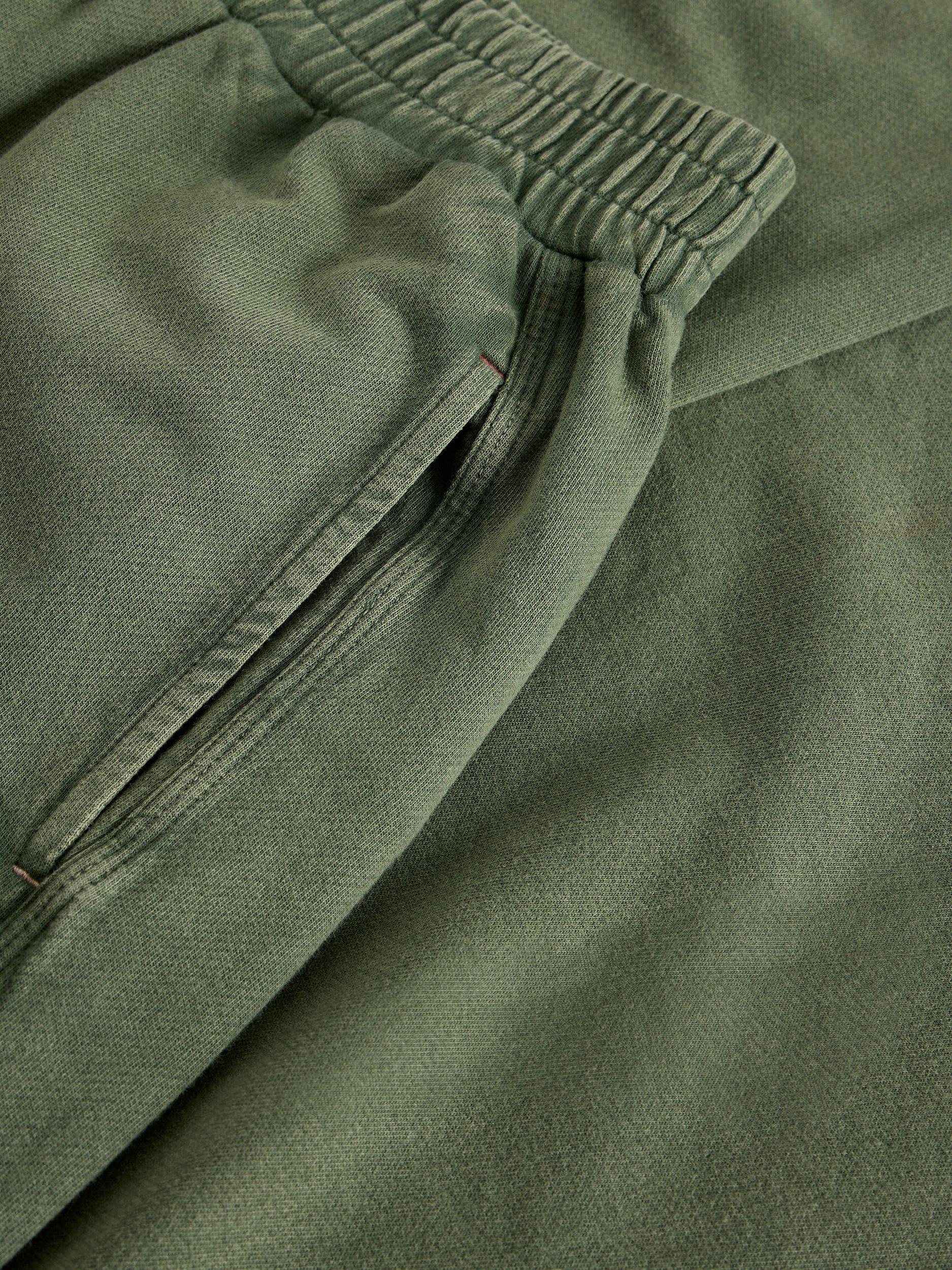 Product image 6 of 6, which shows White Stuff Parker Wide Leg Joggers, Green, 6S