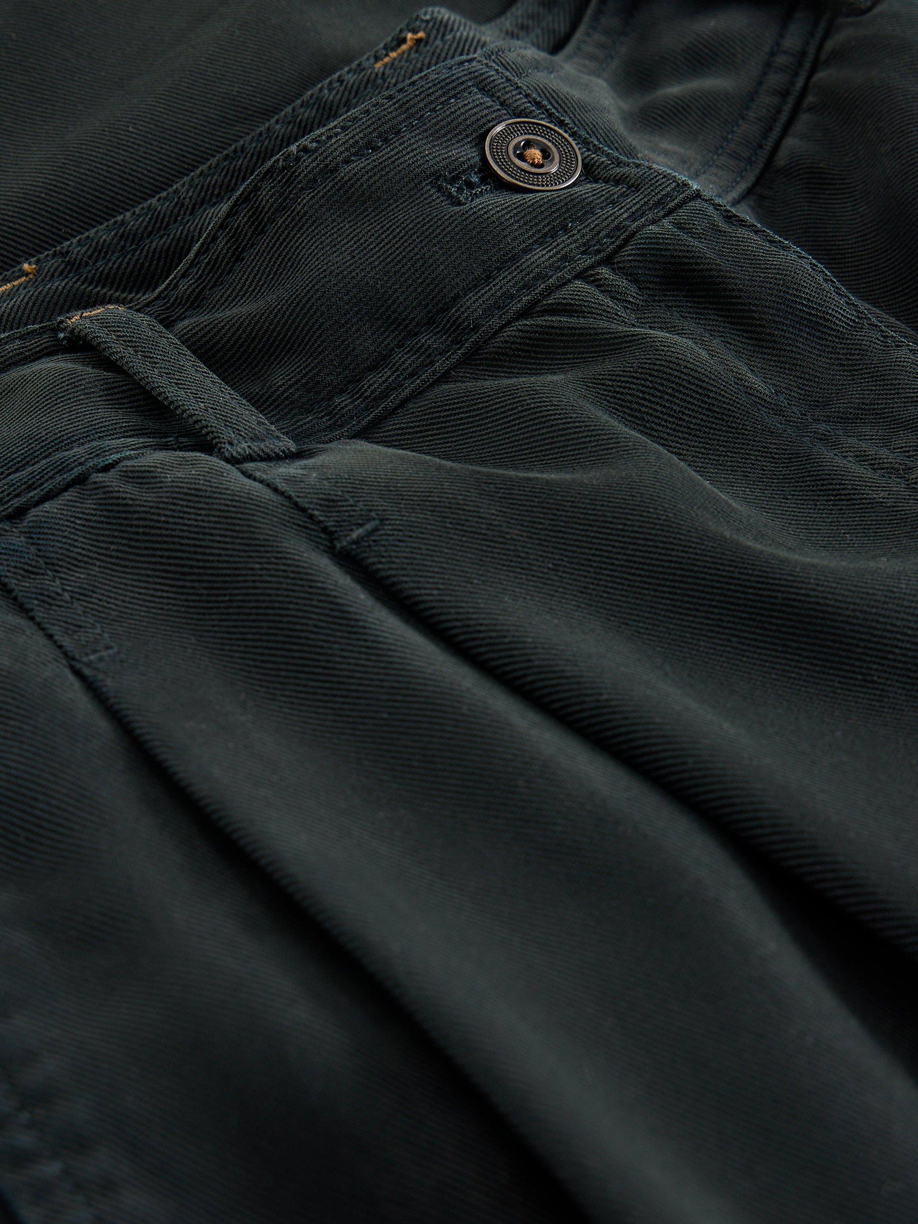 Product image 6 of 6, which shows White Stuff Sasha Wide Leg Trousers, Nearly Black, 6S