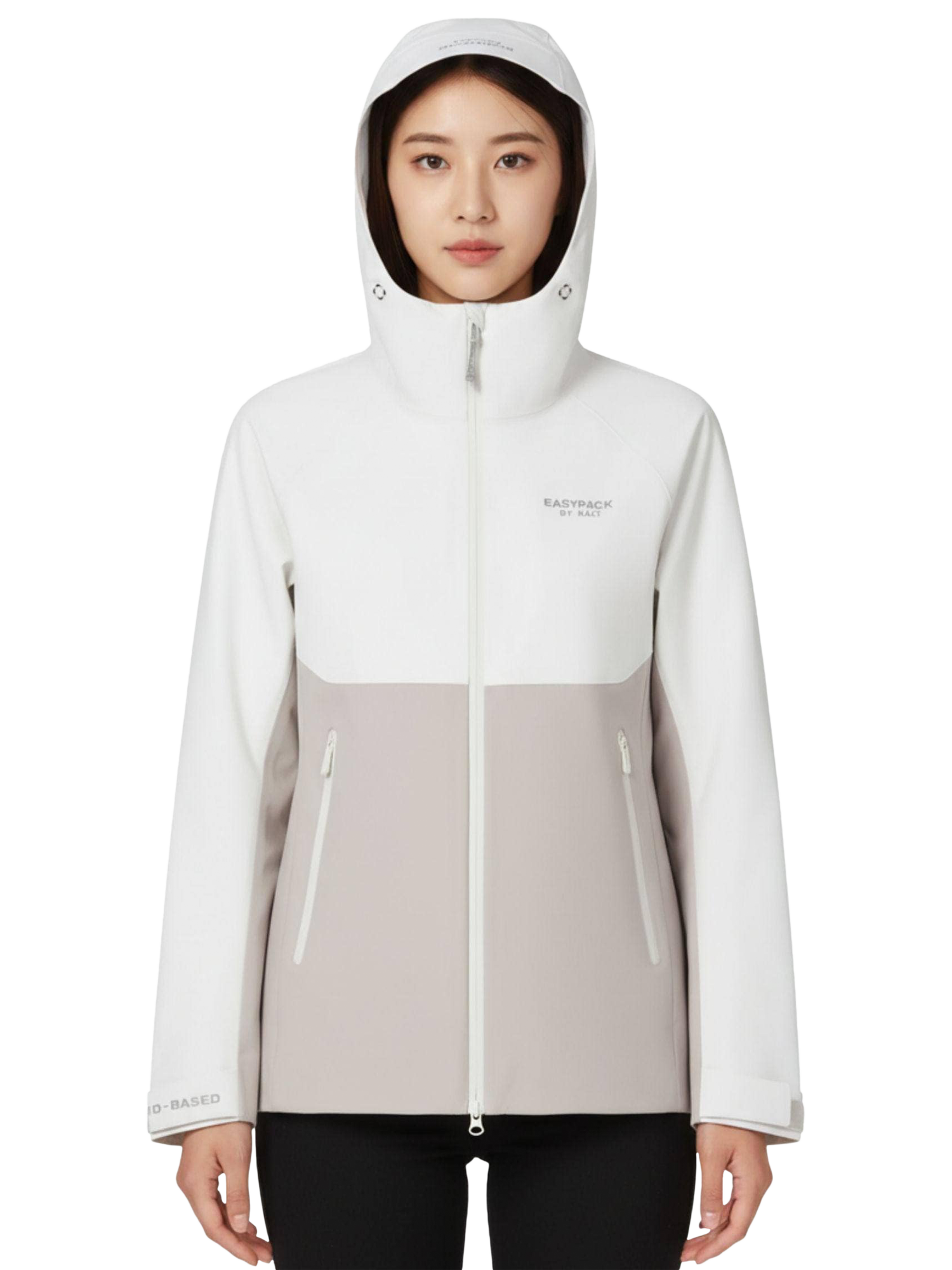 Product image 1 of 5, which shows Bosideng Dibian 3-in-1 Down Jacket, Contrasting Grey, 8