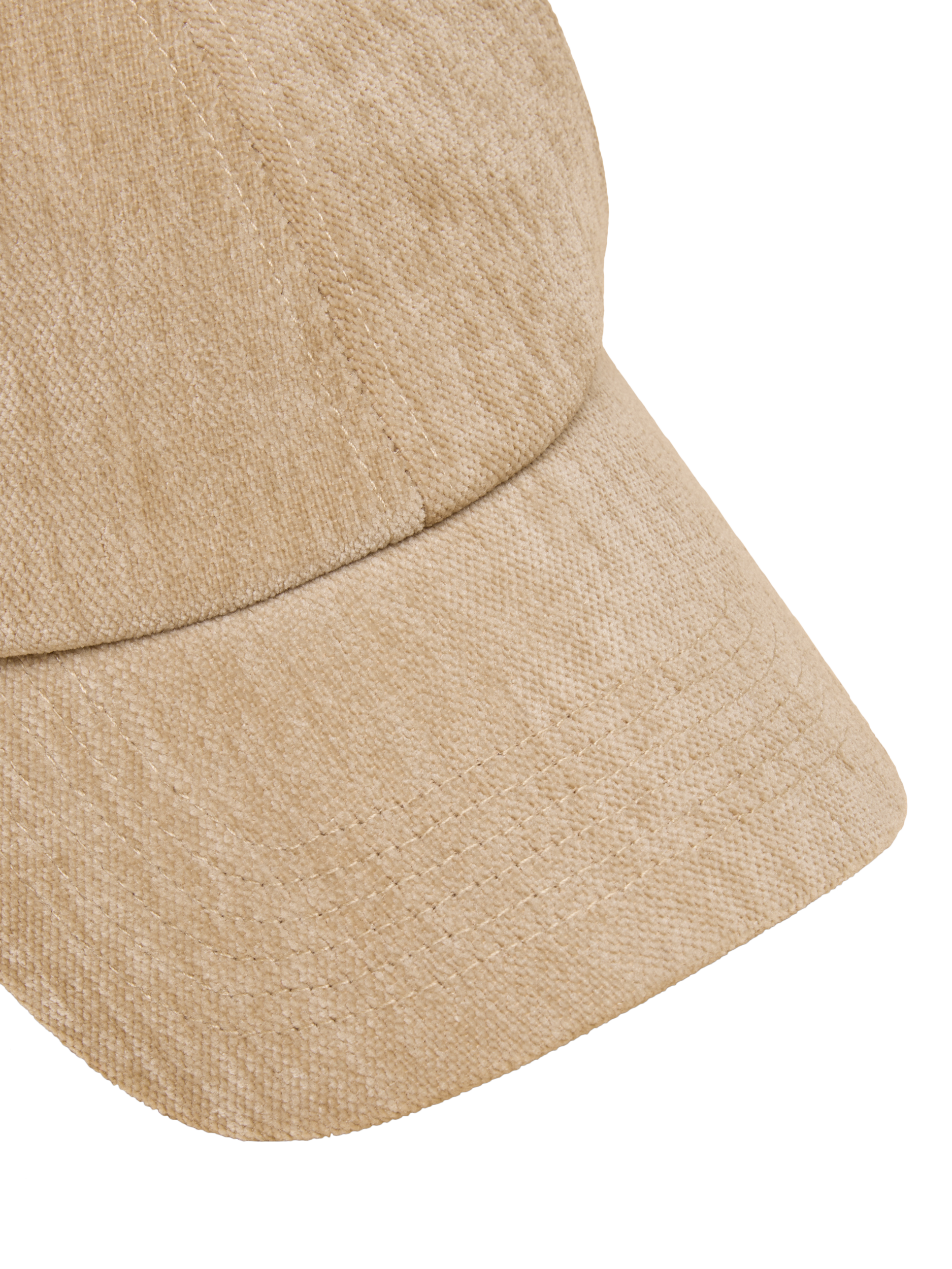 Product image 7 of 9, which shows Joules Perry Chenille Baseball Cap, Oatmeal, One Size