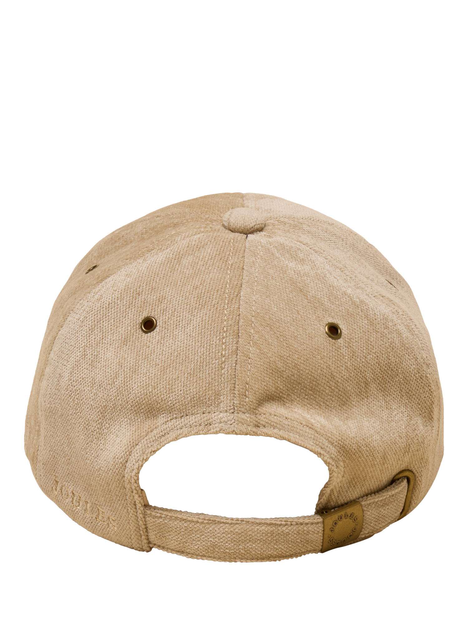 Product image 8 of 9, which shows Joules Perry Chenille Baseball Cap, Oatmeal, One Size