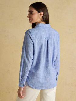 Joules Ida Relaxed Fit Shirt - view 2, Blue