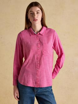 Joules Ida Relaxed Fit Shirt, Pink