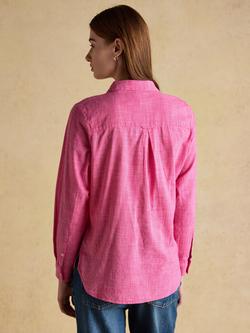 Joules Ida Relaxed Fit Shirt - view 2, Pink
