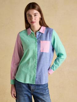 Joules Ida Hotchpotch Relaxed Fit Shirt, Multi, Multi