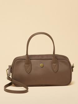 Joules Edie Small Shoulder Bag, Brown, Brown
