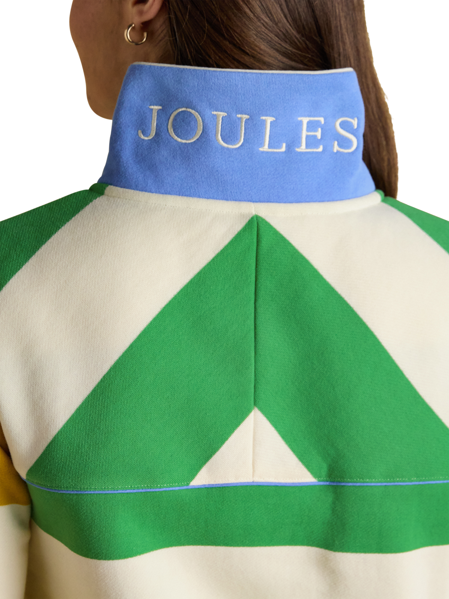Product image 4 of 7, which shows Joules Burnham Hotchpotch Sweatshirt, Multi, 6