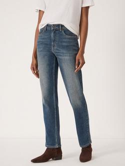 HUSH Agnes 2.0 Turn Up Jeans, Blue