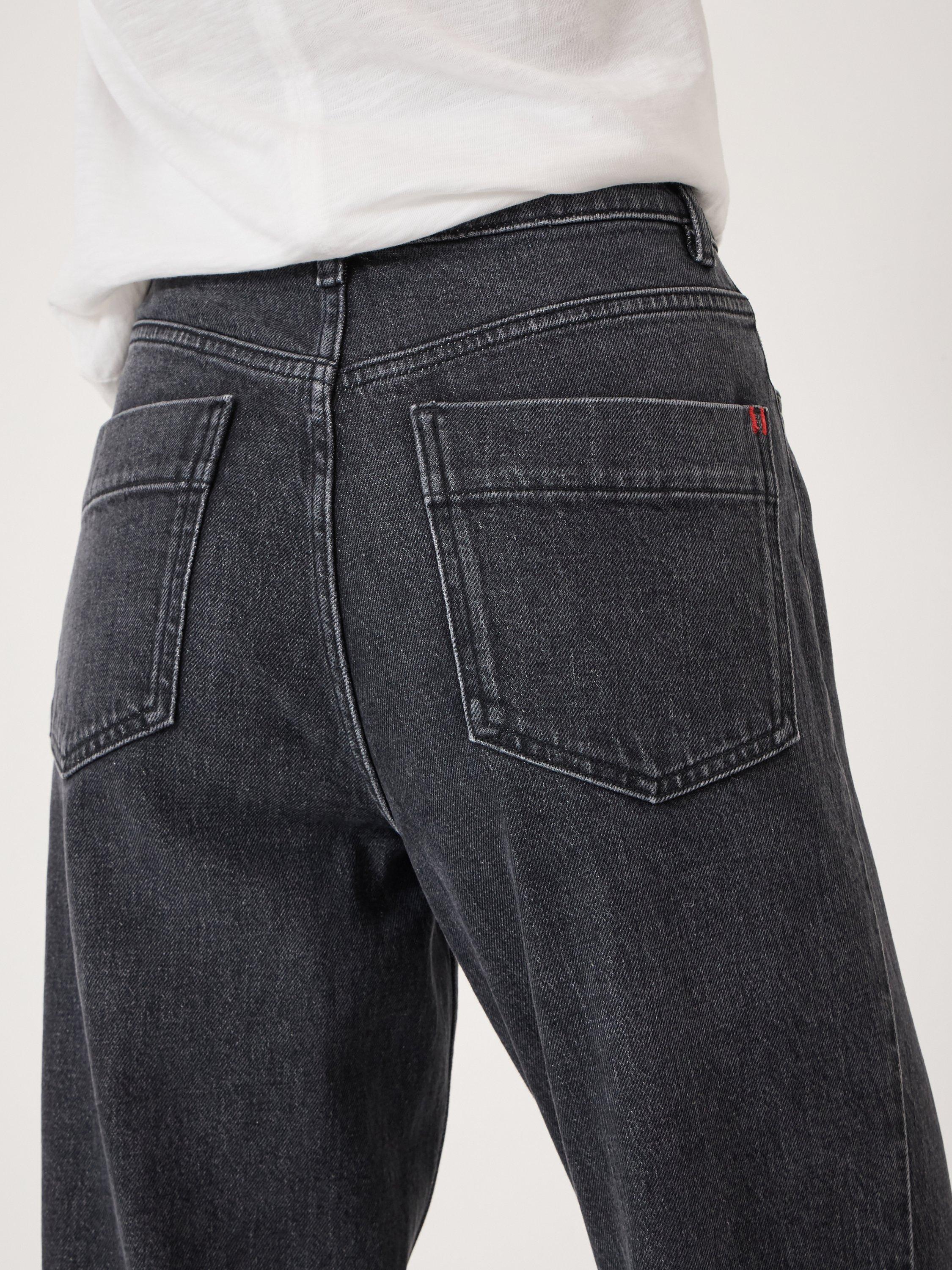 Product image 5 of 6, which shows HUSH Ezri Column Leg Jeans, Washed Black, 10
